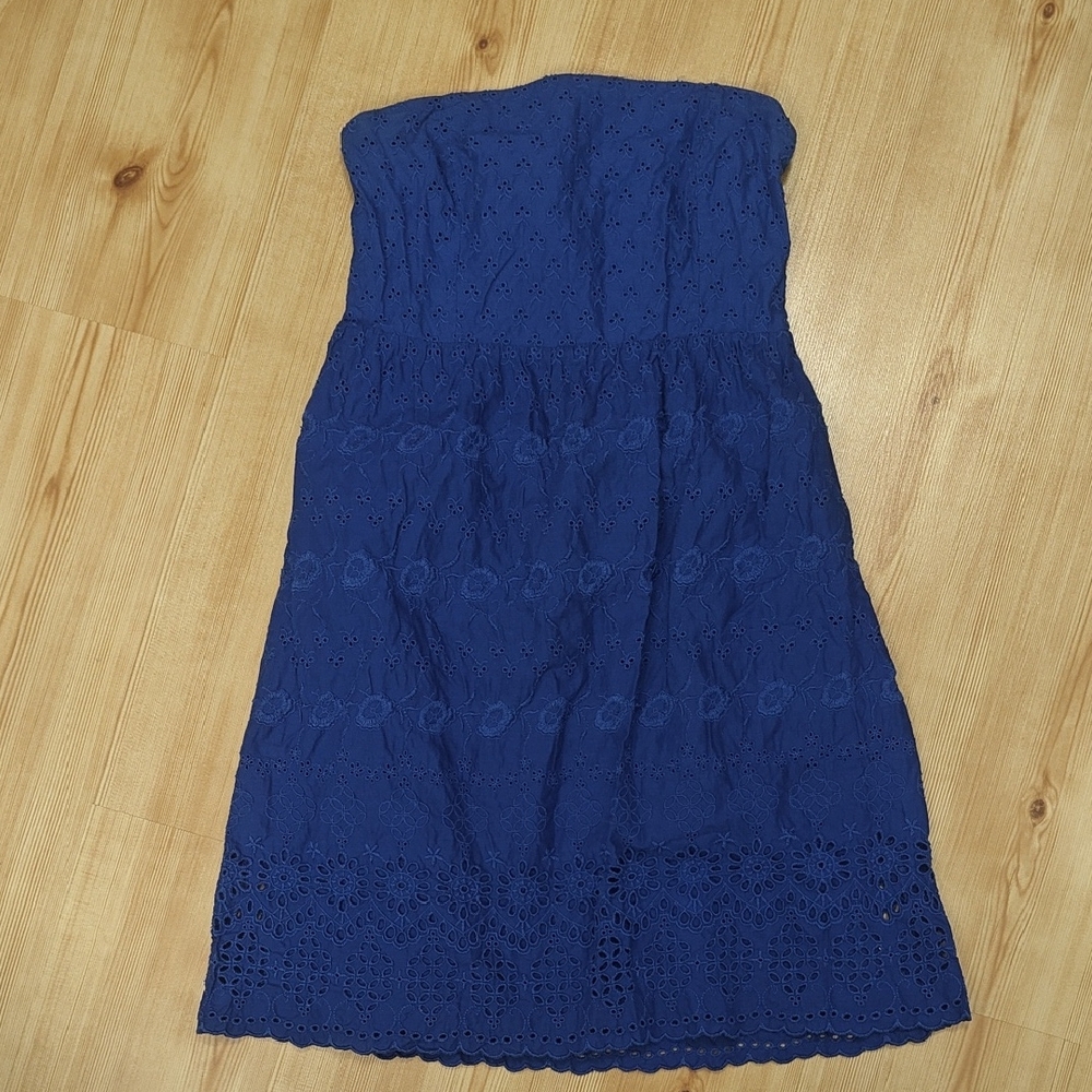 Old Navy Royal Blue Strapless Dress